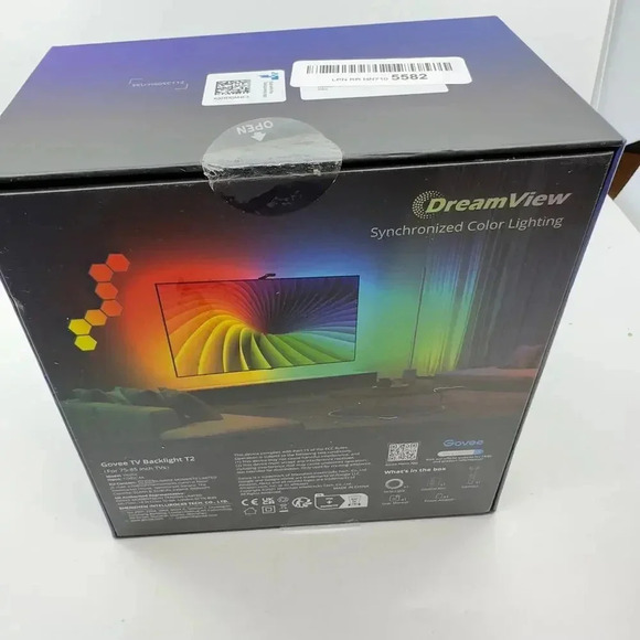 NEW Govee Envisual TV Backlight T2 Dual Camera Color Changing LED Light - Black - Picture 5 of 5